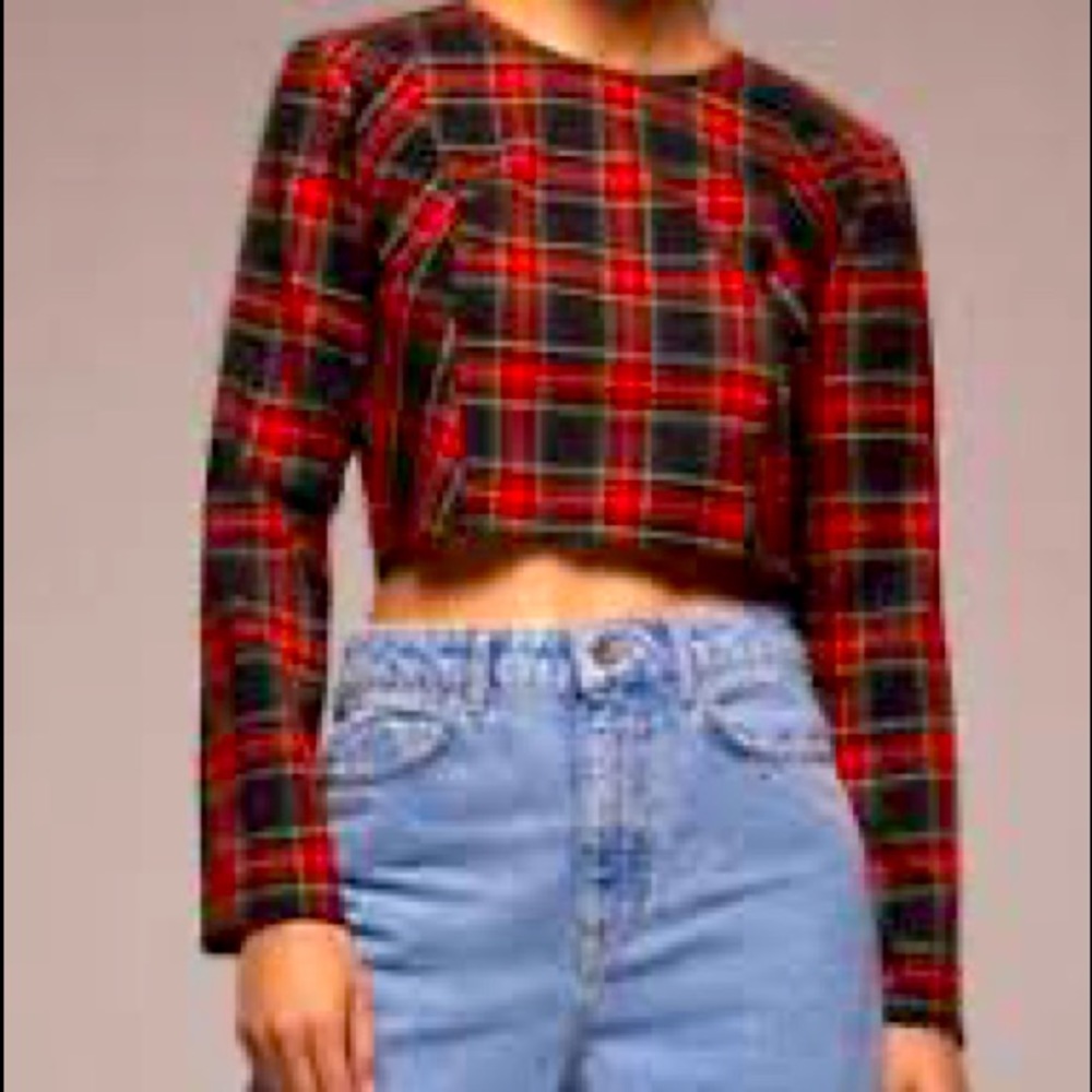 Anthropologie Crop Top Sweater